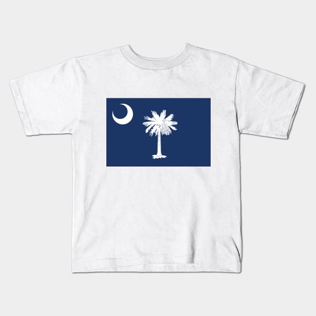 South Carolina Kids T-Shirt by Wickedcartoons